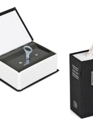 Kumbara Kitap Görünümlü Gizli Kasa Kumbara