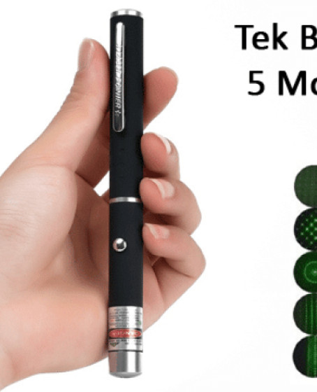Yeşil Lazer Pointer 500 mW 15 Km Etkili (Tek Başlık 5 Model) Yeşil Lazer Pointer 500 mW 15 Km Etkili (Tek Başlık 5 Model)