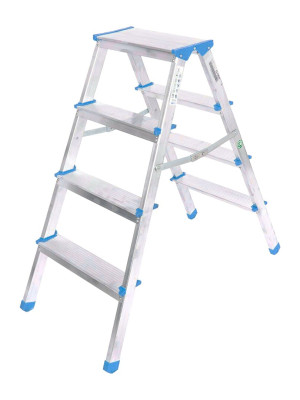 ÇİFT BASAMAKLI ALÜMİNYUM METAL MERDİVEN YÜKSEKLİK 92CM BAŞ GENİŞLİK 8CM ÇİFT BASAMAKLI ALÜMİNYUM METAL MERDİVEN YÜKSEKLİK 92CM BAŞ GENİŞLİK 8CM