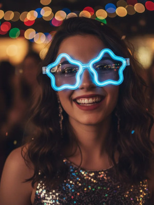 12 Adet Yıldız Glow Gözlük – Glow Partisi ve Etkinlik İçin 12 Adet Yıldız Glow Gözlük – Glow Partisi ve Etkinlik İçin