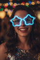 12 Adet Yıldız Glow Gözlük – Glow Partisi ve Etkinlik İçin