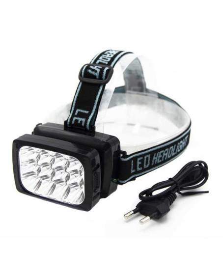 12 Ledli Güçlü Şarjlı Kafa Lambası WT-064 12 Ledli Güçlü Şarjlı Kafa Lambası WT-064