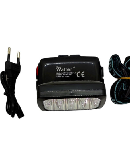 12 Ledli Güçlü Şarjlı Kafa Lambası WT-064 12 Ledli Güçlü Şarjlı Kafa Lambası WT-064