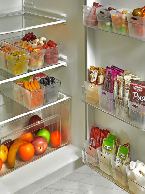 12 li Buzdolabı İçi Mini Düzenleyici Kutu Organizer - Buzdolabı Kapak Düzenleyici 12 li Buzdolabı İçi Mini Düzenleyici Kutu Organizer - Buzdolabı Kapak Düzenleyici