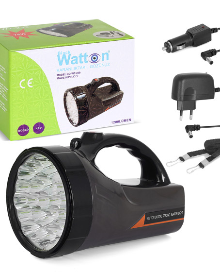 1200 Lümen 25 Ledli El Feneri Wt-239 1200 Lümen 25 Ledli El Feneri Wt-239