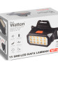15 LEDLİ SARI / BEYAZ ŞARJLI KAFA LAMBASI WATTON WT-652 15 LEDLİ SARI / BEYAZ ŞARJLI KAFA LAMBASI WATTON WT-652