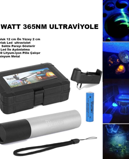 15 Watt 365nm Ultraviyole Para Işığı Wt-305 15 Watt 365nm Ultraviyole Para Işığı Wt-305