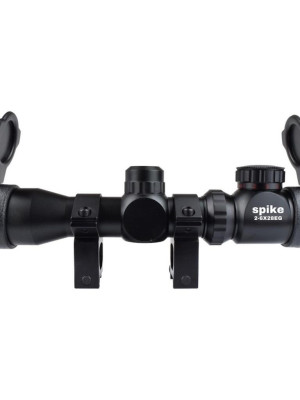 2-6x28 Zoomlu Av Tüfeği Dürbünü Hedef Çizgili Çift Işıklı