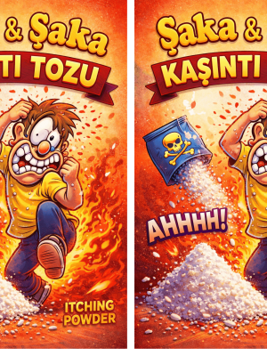 2 Adet Kaşıntı Tozu Şaka Kaşıntı Tozu Eğlence Şaka Amaçlı Toz