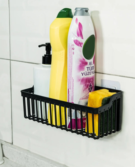 2 Li Plastik Yapışkanlı Askılı Mutfak- Banyo Rafı Düzenleyici Duş Şampuanlık 2 Li Plastik Yapışkanlı Askılı Mutfak- Banyo Rafı Düzenleyici Duş Şampuanlık