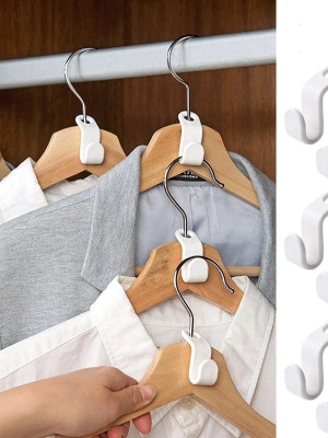 20 Adet Pratik Gardrop Askısı Çoklayıcı Aparatlar - Dolap Askı Çoklayıcı
