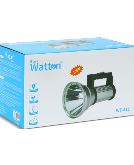 200W Güçlü Şarjlı El Feneri Projektör WT-411 200W Güçlü Şarjlı El Feneri Projektör WT-411