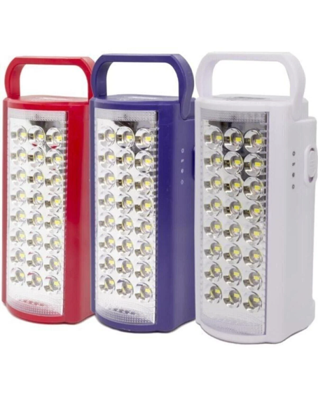 24 Büyük Ledli 80 Saat Yanan Powerbank Özellikli Akülü Led Işıldak