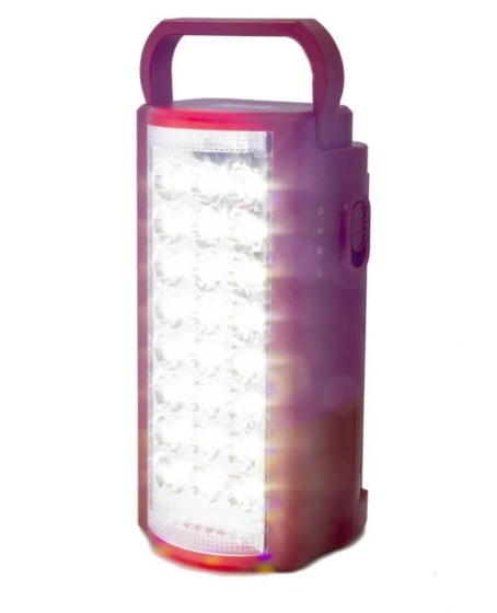 24 Büyük Ledli 80 Saat Yanan Powerbank Özellikli Akülü Led Işıldak