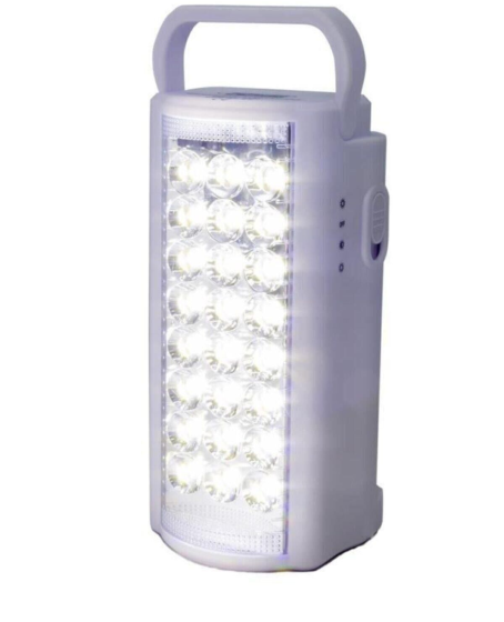 24 Büyük Ledli 80 Saat Yanan Powerbank Özellikli Akülü Led Işıldak