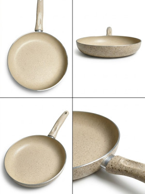 26 cm Granit Tava – Yapışmaz Yüzeyli, Ergonomik Saplı Tava