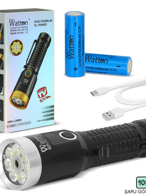 2800 Lümen Özel Seri Yeşil Lazer Özellikli Mıknatıslı Wt-735