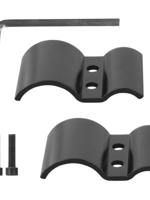 2x10mm 31mm Namlu Montaj Klip Taktik El Feneri Torch Sight Lazer Kapsam Kelepçe