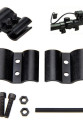 2x10mm 31mm Namlu Montaj Klip Taktik El Feneri Torch Sight Lazer Kapsam Kelepçe
