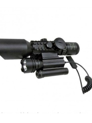 3-10x42 Zoomlu Av Dürbünü Lazer Zenon Fenerli M9