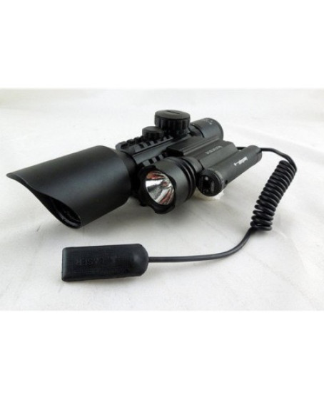 3-10x42 Zoomlu Av Dürbünü Lazer Zenon Fenerli M9