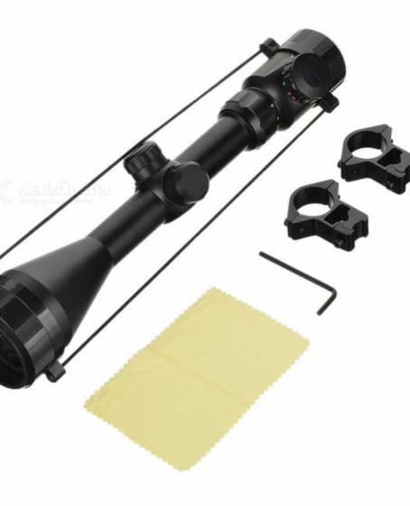 3-9x50eg Yüksek Kaliteli Çift Işık Kırmızı Yeşil Kaynaklı Avcılık Dürbün