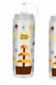 3 Adet Çikolata Sos Şişesi - Şeffaf  - 700 ML