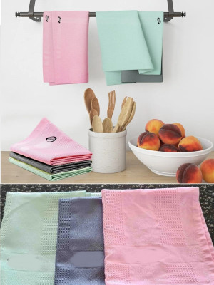 3 Adet Gerçek Mikrofiber Temizlik Bezi (40x60 cm) - İz Bırakmaz Cam Ev Araba Temizlik Bezi