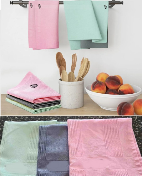 3 Adet Gerçek Mikrofiber Temizlik Bezi (40x60 cm) - İz Bırakmaz Cam Ev Araba Temizlik Bezi
