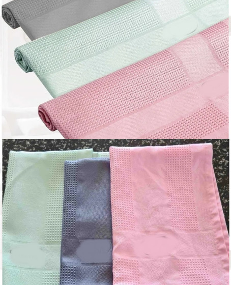 3 Adet Gerçek Mikrofiber Temizlik Bezi (40x60 cm) - İz Bırakmaz Cam Ev Araba Temizlik Bezi