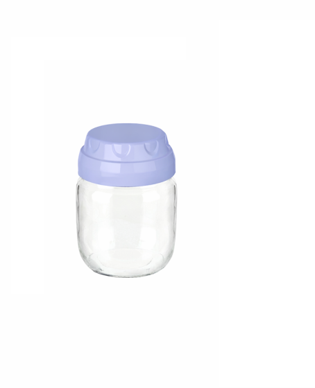 3 Adet Vintage Dekoratif Cam Kavanoz 425ml - 14,3 oz
