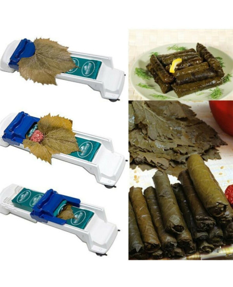 3 Kademeli Kalınlık Ayarlı Pratik Yaprak Sarma Makinesi
