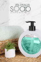 350 ML Tezgah Üstü Oval Banyo Mutfak Sıvı Sabunluk Banyo Mutfak Bulaşık Lavabo Deterjanlık 350 ML Tezgah Üstü Oval Banyo Mutfak Sıvı Sabunluk Banyo Mutfak Bulaşık Lavabo Deterjanlık