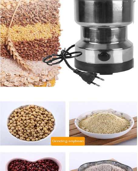 4 Bıçaklı Elektrikli Öğütücü Blender Kahve Fındık Baharat Tahıl Biber Değirmeni 4 Bıçaklı Elektrikli Öğütücü Blender Kahve Fındık Baharat Tahıl Biber Değirmeni