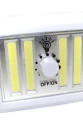 4 Ledli Pilli Led Lamba Güç Ayarlı Led Portatif Lamba Led Işık - Mıknatıslı Yapışkanlı