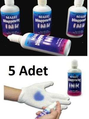 5 Adet Sihirli Şaka Mürekkebi