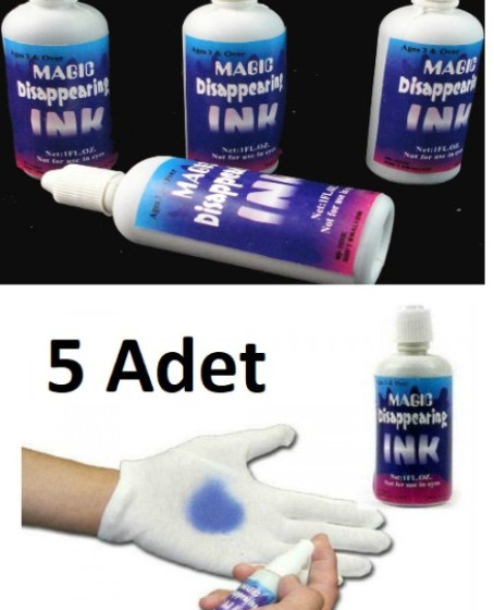 5 Adet Sihirli Şaka Mürekkebi 5 Adet Sihirli Şaka Mürekkebi