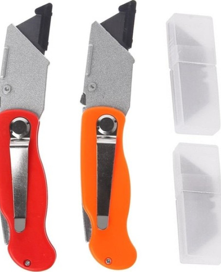 5 Bıçaklı Çok Amaçlı Katlanabilir Falçata Halı Alçıpan Falçatası