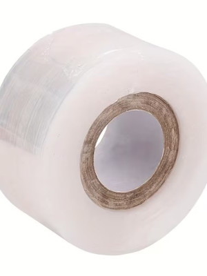 5 cm Aşı Streçi 200 Metre - Profesyonel Fidan ve Ağaç Aşı Bandı (Yüksek Esnek)