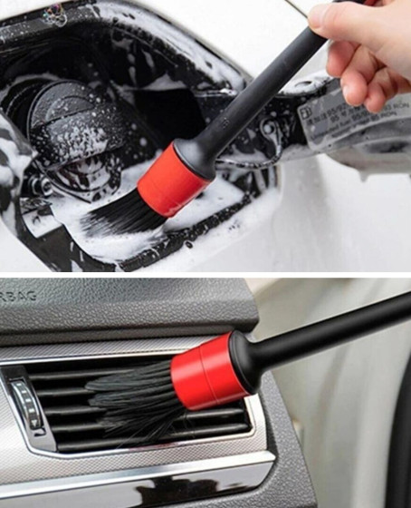 5 Parça Araç Detaylı Temizlik Fırçası İç Dış motor Temizlik Fırça Seti