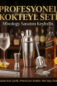 5 Parça Kokteyl Hazırlama Seti 550 Ml
