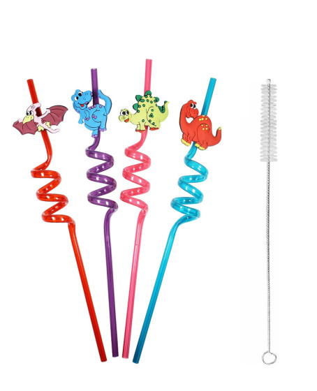 5 Parça Renkli Pipet Seti - Emojili Spiral Kokteyl- Çocuk Pipeti Temizleme Fırçalı 5 Parça Renkli Pipet Seti - Emojili Spiral Kokteyl- Çocuk Pipeti Temizleme Fırçalı