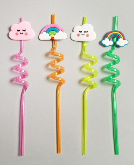 5 Parça Renkli Pipet Seti - Emojili Spiral Kokteyl- Çocuk Pipeti Temizleme Fırçalı 5 Parça Renkli Pipet Seti - Emojili Spiral Kokteyl- Çocuk Pipeti Temizleme Fırçalı