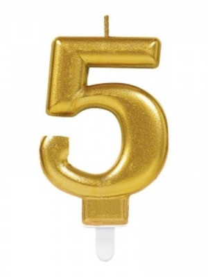 5 Rakam Mum Gold Renk 5 Rakam Mum Gold Renk