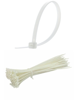 50 Adet Plastik Cırt Kelepçe Kablo Bağı Kablo Düzenleyici-4.8 X 380 MM
