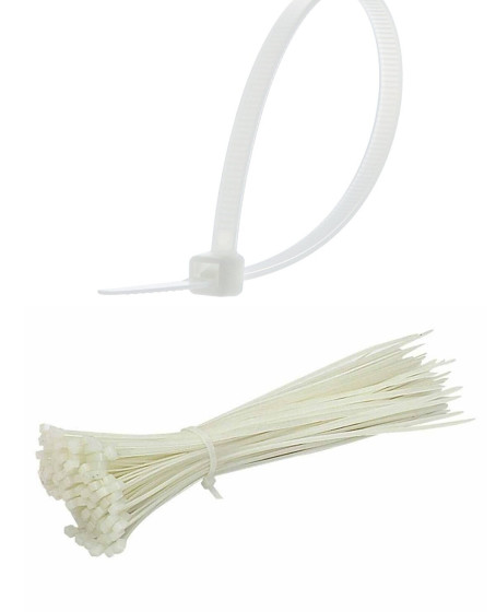 50 Adet Plastik Cırt Kelepçe Kablo Bağı Kablo Düzenleyici-4.8 X 380 MM