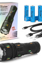 5000 Lümen Cree Tg Led Şarj Göstergeli El Feneri Wt-731 5000 Lümen Cree Tg Led Şarj Göstergeli El Feneri Wt-731