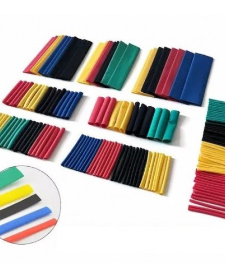 560 Parça Makaron Seti Kapaklı Kutulu Kablo Birleştirme Koruyucu Sıcaklıkla Daralan Makaron Set 560 Parça Makaron Seti Kapaklı Kutulu Kablo Birleştirme Koruyucu Sıcaklıkla Daralan Makaron Set