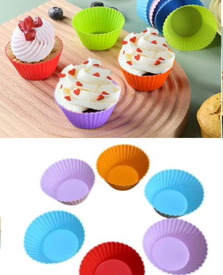 6 Adet Yıkanabilir Mini Tırtıklı Muffin Kalıbı- Ribanalı Kek-Cupcake- Renkli Hamur Işi Kabı 6 Adet Yıkanabilir Mini Tırtıklı Muffin Kalıbı- Ribanalı Kek-Cupcake- Renkli Hamur Işi Kabı