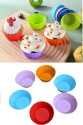 6 Adet Yıkanabilir Mini Tırtıklı Muffin Kalıbı- Ribanalı Kek-Cupcake- Renkli Hamur Işi Kabı 6 Adet Yıkanabilir Mini Tırtıklı Muffin Kalıbı- Ribanalı Kek-Cupcake- Renkli Hamur Işi Kabı